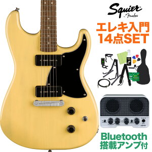 Squier by Fender Paranormal Strat-O-Sonic Vintage Blonde GLM^[S14_Zbg yBluetoothڃ~jAvtz Xgg\jbN XNC[ / XNCA yS҃Zbgz