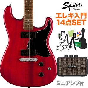 Squier by Fender Paranormal Strat-O-Sonic Crimson Red Transparent GLM^[S14_Zbg y[d~jAvtz Xgg\jbN XNC[ / XNCA yS҃Zbgz