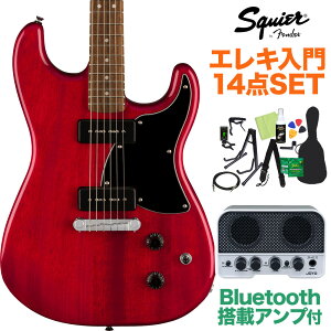 Squier by Fender Paranormal Strat-O-Sonic Crimson Red Transparent GLM^[S14_Zbg yBluetoothڃ~jAvtz Xgg\jbN XNC[ / XNCA yS҃Zbgz