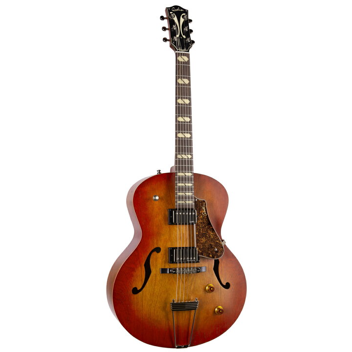 楽天市場】Godin 5th Avenue Jumbo HB Memphis Sun フルアコギター 
