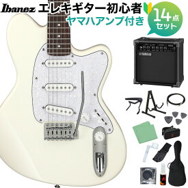 Ibanez ICHI00-VWH エレキギター初心者14点セット【ヤマハアンプ付き】 Ichika Nito シグネイチャーモデル アイバニーズ