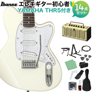 Ibanez ICHI00-VWH エレキギター初心者14点セット【THR5アンプ付き】 Ichika Nito シグネイチャーモデル アイバニーズ 【初心者セット】