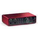 Focusrite Scarlett 2i2 (4th Gen) 2in 2out オーディオインターフェース フォーカスライト