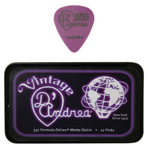 D'Andrea Formula Delrex RD351 Pick Set TNDX114 sbN 12Zbg^sbNP[Xt 1.14 mm X-Heavy Purple _hA