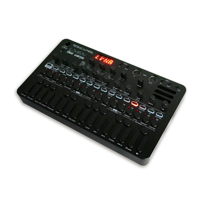 楽天市場】【限定カラー】 SONICWARE LIVEN 8bit warps - All Black 