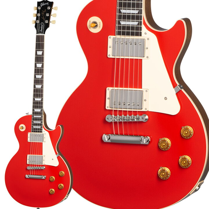 楽天市場】Gibson Les Paul Standard 50s Plain Top Cardinal Red  