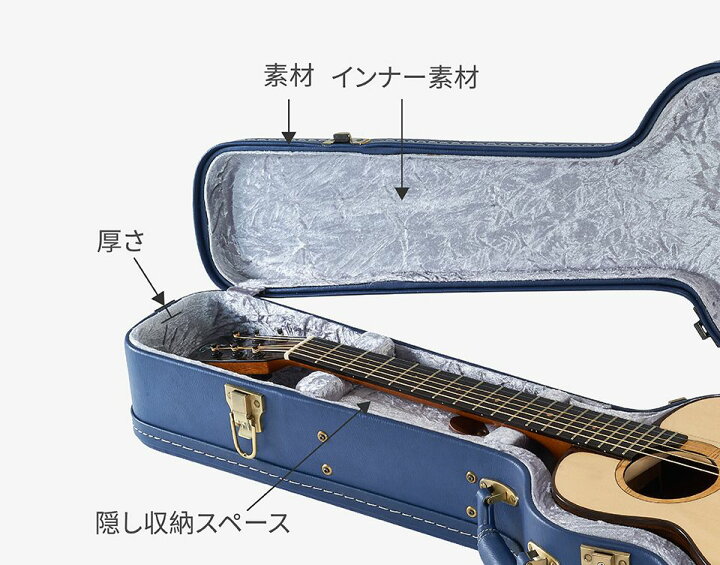 楽天市場】aNueNue aNN-BLHC aNueNue Bird Guitar Lシリーズ 専用 