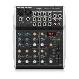 BEHRINGER XENYX 1002SFX USBインターフェース エフェクト搭載 10入力アナログミキサー ベリンガー