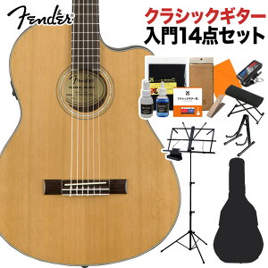 Fender CN-140SCE Nylon Thinline Natural NVbNM^[S14_Zbg GKbgM^[ V_[Pgbv n[hVFP[Xt tF_[
