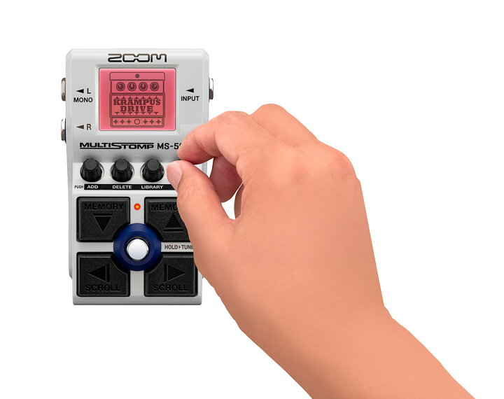 楽天市場】ZOOM MS-50G+ MultiStomp エフェクター マルチストンプ 