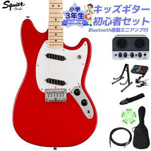 Squier by Fender SONIC MUSTANG Torino Red w 3NeILbYM^[S҃Zbg qGLM^[ X^O V[gXP[ XNC[ / XNCA \jbN