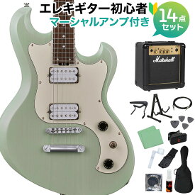 BanG Dream！ ULTRATONE Anon See Thru Surf Green エレキギター初心者14点セット 【マーシャルアンプ付き】 千早 愛音 MyGO!!!!! バンドリ 【ご予約受付中・納期未定】【予約受付中：納期未定】