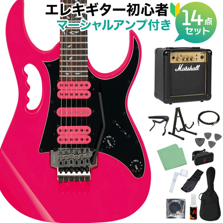 楽天市場】【数量限定特価】 Ibanez JEMJRSP-PK PINK エレキギター 