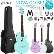 ENYA NOVA GO/SP1 アコースティックギター初心者セット エレアコギター 生音エフェクト 軽量 薄型ボディ …