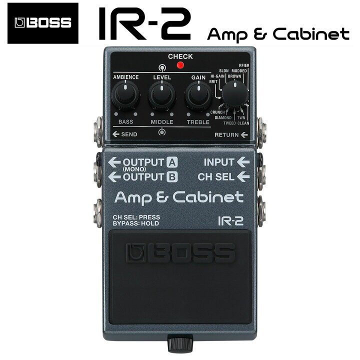 楽天市場】BOSS IR-2 エフェクター アンプシミュレーター キャビネット 