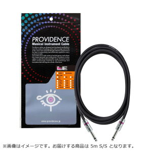 �y30���̓G���g���[�ł����P5�{�zProvidence LE501 5m S/S BK (�u���b�N) �M�^�[�P�[�u�� �v�����B�f���X