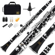 【5日と10日はエントリーでさらにP5倍】 Eastar ECL-300 Black Ebonite Clarinet B♭ クラリネット ブラ…