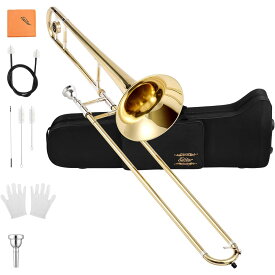 Eastar Eastar ETB-330 Gold Standard Student Bb Tenor Trombone テナートロンボーン ゴールド 専用ケース/クリーニングキット付属 イースター