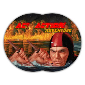 stokyo Liquid Amber / Stokyo x DJ Shadow Action Adventure Slipmats 2���� �X���b�v�}�b�g �X�g�E�L���E DSS-SDW002