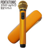【5日と10日はエントリーでさらにP5倍】 PENTATONIC カラオケマイク GTM-150 ゴールド 専用ケースセット …