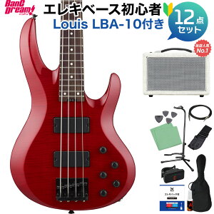 BanG Dream! BTL LISA ベース 初心者12点セット 【島村楽器で一番売れてるベースアンプ付】 ESP×バンドリ! ロゼリア 今井リサ バンドリ 【初心者セット】