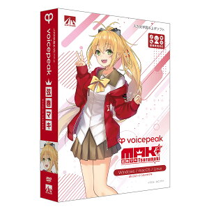 AH-Software VOICEPEAK }L (D c^ޔ) {CXs[N ͕ǂݏグ\tg c}L}L SAHS-50092