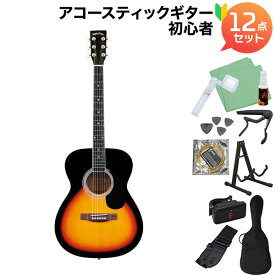 Sepia Crue FG-10 Vintage Sunburst (ヴィンテージサンバースト) アコースティックギター初心者12点セット セピアクルー