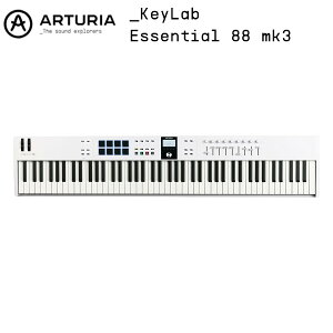 ARTURIA KEYLAB ESSENTIAL 88 MK3 88 MIDIL[{[h Rg[[ USB A[gA