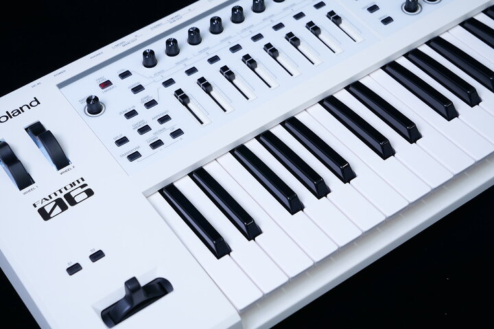 楽天市場】Roland FANTOM-06-SC シンセサイザー 限定ホワイト 追加音源 
