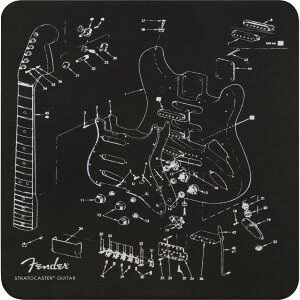 Fender Mousepad Exploded Strat �}�E�X�p�b�h �t�F���_�[