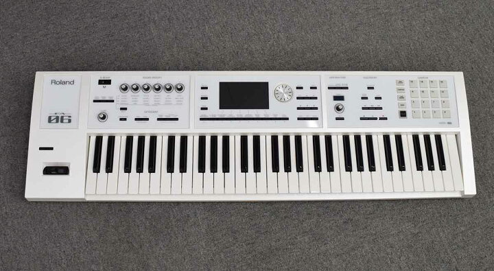 楽天市場】Roland FA-06-SC（限定ホワイト） シンセサイザー 