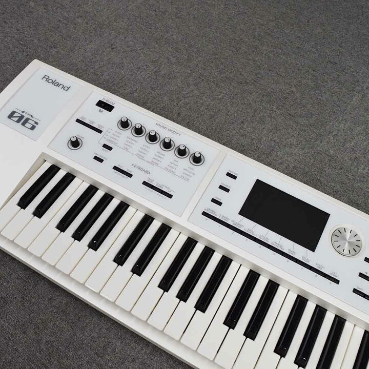 楽天市場】Roland FA-06-SC（限定ホワイト） シンセサイザー 
