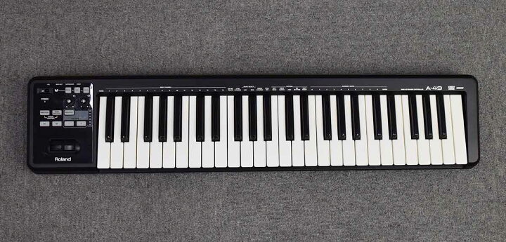 楽天市場】Roland A-49 (ブラック) MIDIキーボード・コントローラー 49 