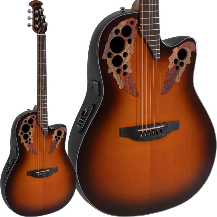 楽天市場】Ovation Celebrity CE44-1-G Sunburst エレアコギター 