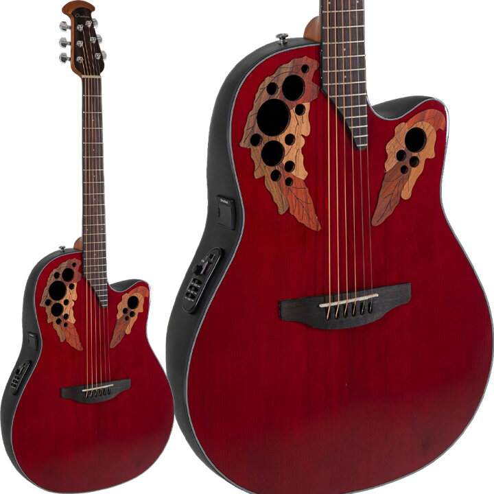 楽天市場】Ovation Celebrity CE44-RR-G Rootbeer エレアコギター 
