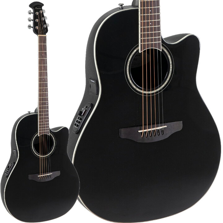 楽天市場】Ovation Celebrity CS24-5-G Black エレアコギター 