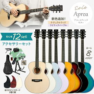【洗練されたデザインとサウンド】 Eris. Aproa アコースティックギター 初心者セット アコギ 入門セット…