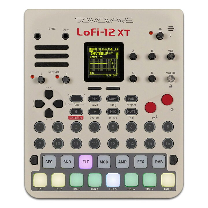 楽天市場】SONICWARE Lofi-12 XT (Limited Retro) ローレゾ デジタイズ 