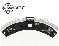 SNAREWEIGHT M80 Black (ブラック) レザー製ミュート ドラム用ミュート スネアウェイト