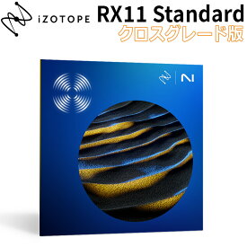 iZotope RX 11 Standard クロスグレード版 from any paid iZotope product アイゾトープ [メール納品 代引き不可]
