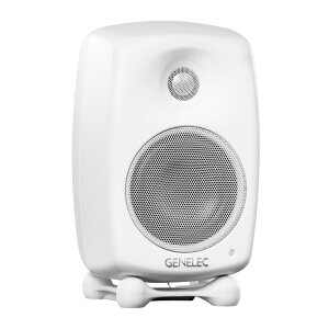 [���ʌ������] GENELEC G Two (�z���C�g) 1�{ �z�[���I�[�f�B�I�X�s�[�J�[ �A�N�e�B�u�X�s�[�J�[ �p���[�h�X�s�[�J�[ �W�F�l���b�N G2BWM