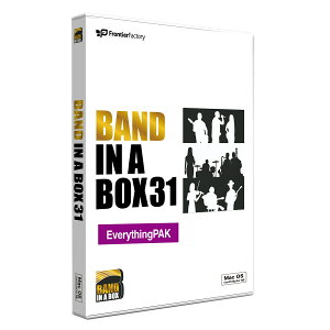 PGmusic Band-in-a-Box 31 for Mac EveryPAK PG~[WbN PGBBVEM111