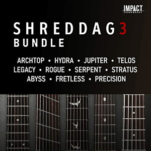 �y5����10���̓G���g���[�ł����P5�{�zIMPACT SOUNDWORKS SHREDDAGE 3 BUNDLE �C���p�N�g�T�E���h���[�N�X B8606[���[���[�i ������s��]