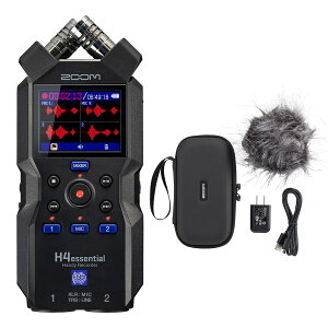 ZOOM H4 essential × �A�N�Z�T���[�Z�b�g �n���f�B�[���R�[�_�[ �Y�[��