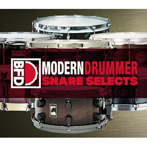 BFD Modern Drummer Snare Selects [ BFD3 Expansion Pack] BFD3��p �g������ [���[���[�i ������s��]