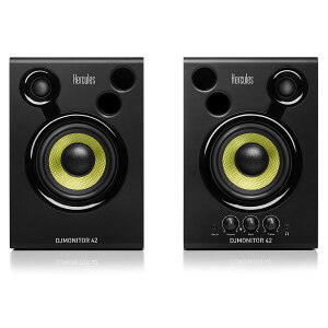 HERCULES DJMonitor 42 �y�A 2�{ ���j�^�[�X�s�[�J�[ �R���p�N�g�X�s�[�J�[ �n�[�L�����[�X