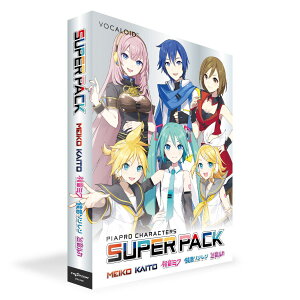 CRYPTON PIAPRO CHARACTERS SUPER PACK pbP[W VOCALOIDZbg ~N E J MEIKO KAITO Nvg yS̃CXg[KChtz