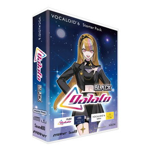 [ʌʂ݃v[g] INTERNET VOCALOID6 Starter Pack galaco BLACK pbP[W Mq X^[^[pbN CV.čRE C^[lbg