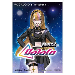 INTERNET VOCALOID6 Voicebank galaco BLACK �_�E�����[�h�� �M�����q �{�C�X�o���N CV.�č�R�E �C���^�[�l�b�g [���[���[�i ������s��]