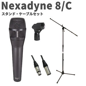 �y5����10���̓G���g���[�ł����P5�{�zSHURE Nexadyne 8/C �X�^���h�E�P�[�u���Z�b�g �J�[�f�B�I�C�h�E�_�C�i�~�b�N�E�{�[�J���}�C�N���z�� �V���A